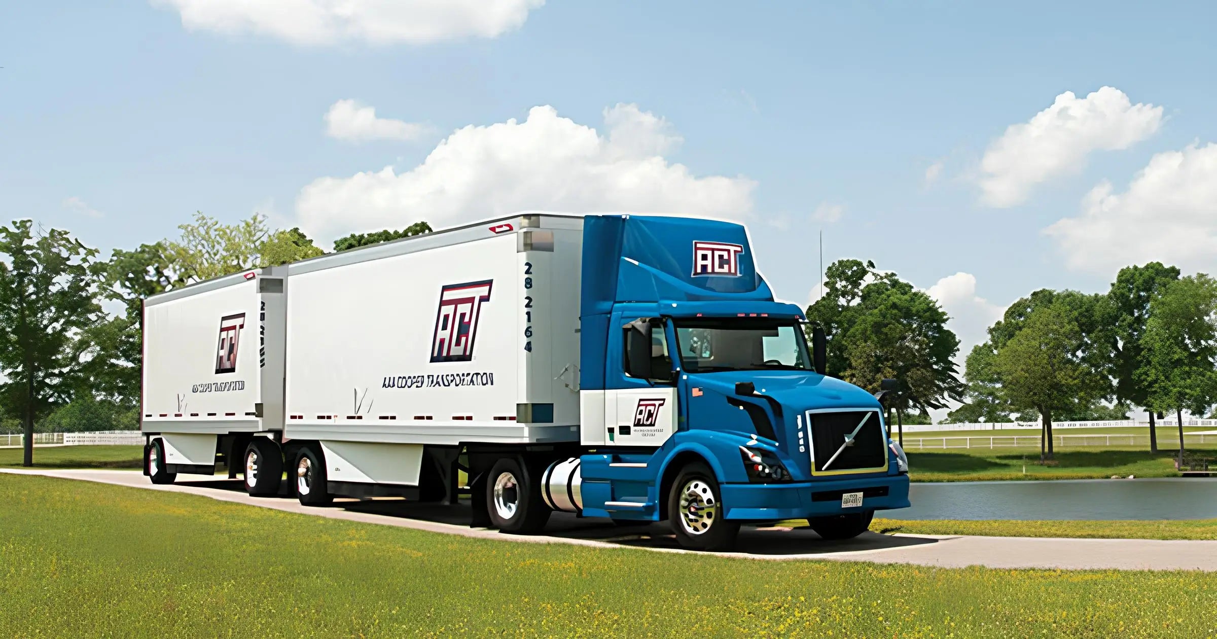 ACT truck, aaa cooper freight quote for LTL delivery